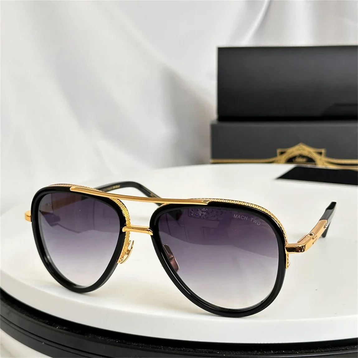 Новые модные дизайнерские роскошные мужские и женские солнцезащитные очки MACH TWO