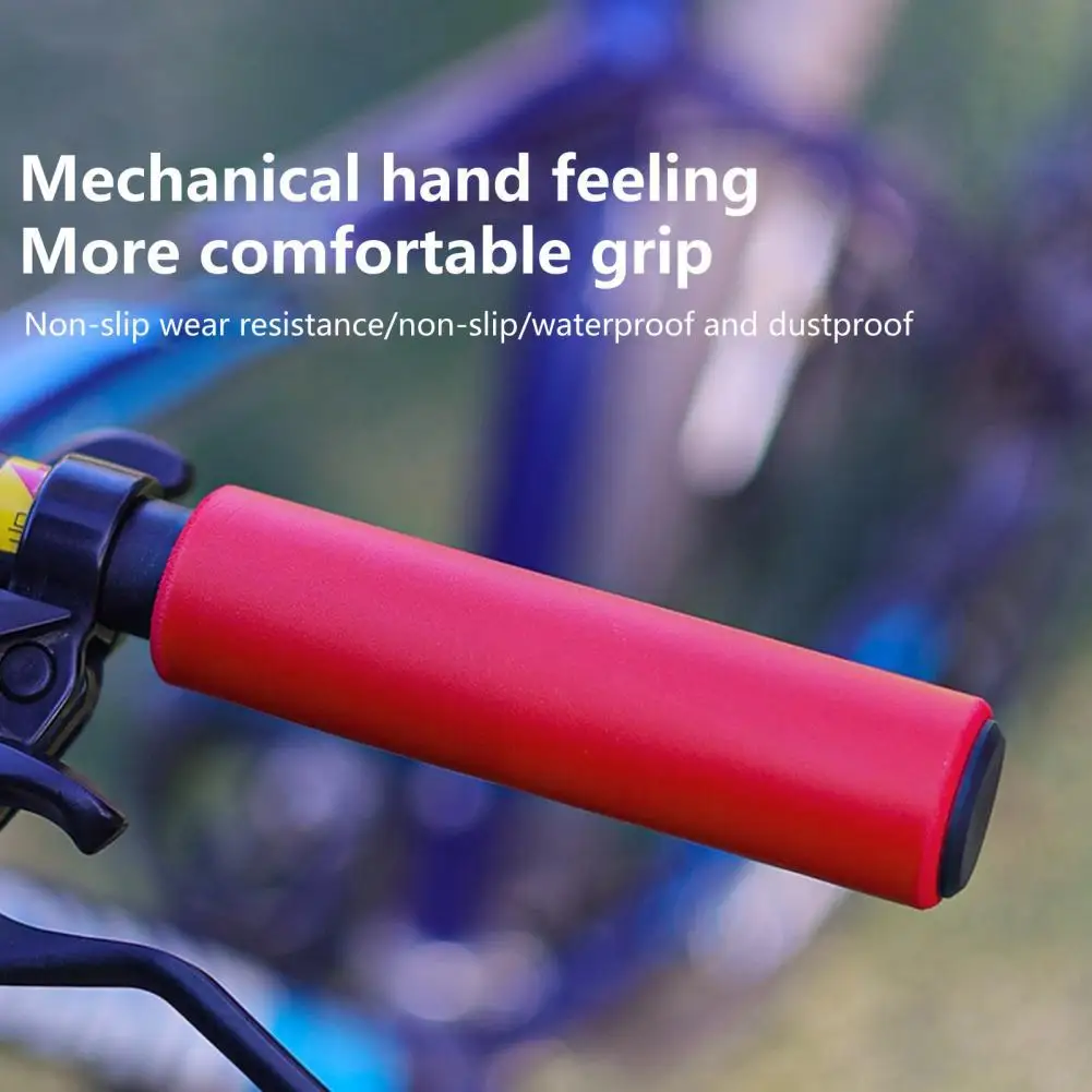 

2Pcs Bike Handlebar Cover Anti-skidding Wear Resistant Cycle Accessory Bicycle Handle Bar Grips Cover for Outdoor
