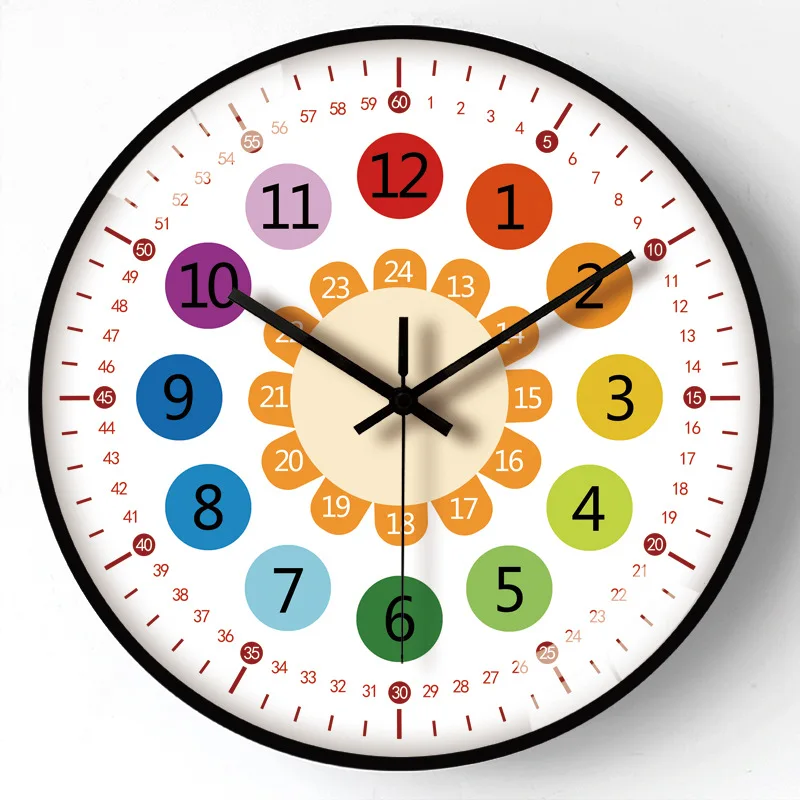 

[12 "30 Cm] Wall Clock, Family Living Room, Children's Room, Simple Decoration, Lovely Clock, Wall Hanging