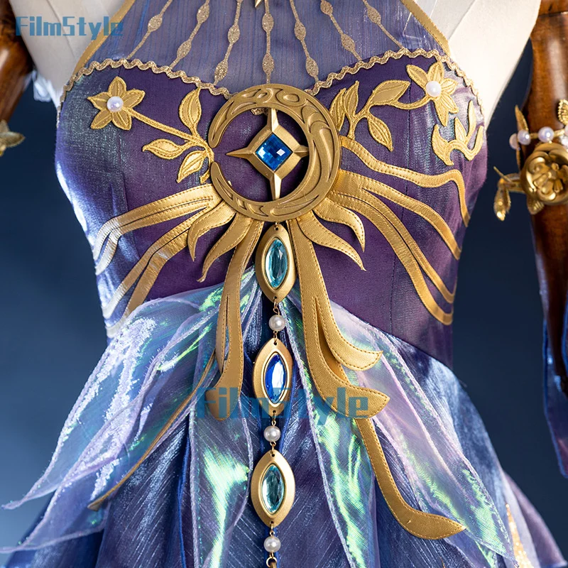 Naiad/Grace косплей игра Личность V костюм Свадебная богиня сладкое элегантное платье