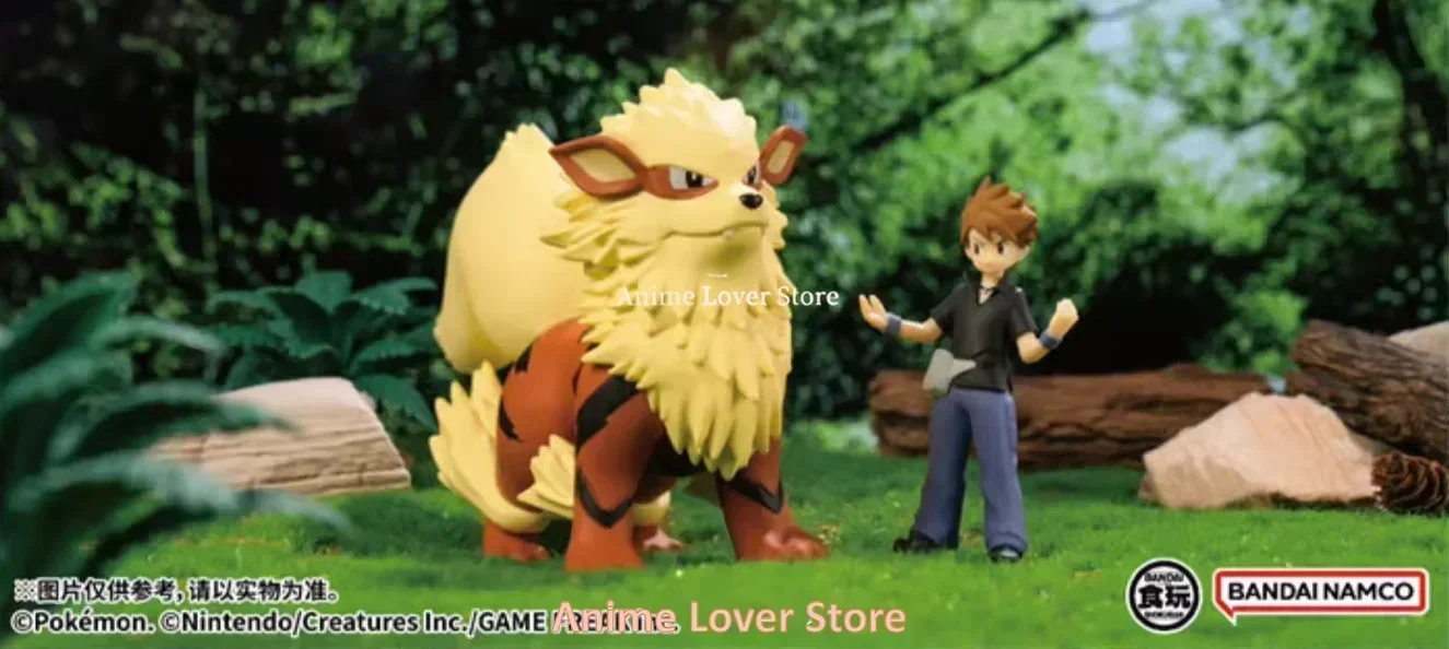 Фигурки героев аниме Покемон-Канто подлинные фигурки мультфильма Shokugan Scale World