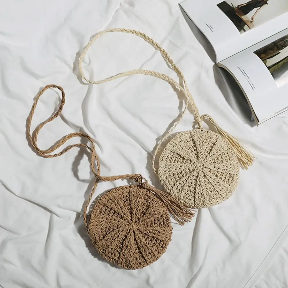 

Wallets Paper Rope Coin Purse Cosmetic Bag Large Capacity Small Beach Bag Shoulder Bags Women Handbags Crossbody Bags