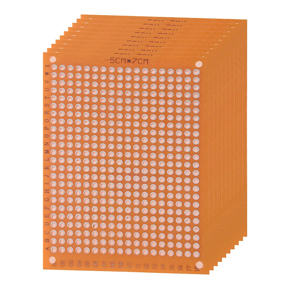 10 шт., универсальная печатная плата 5*7 см 7*9 см