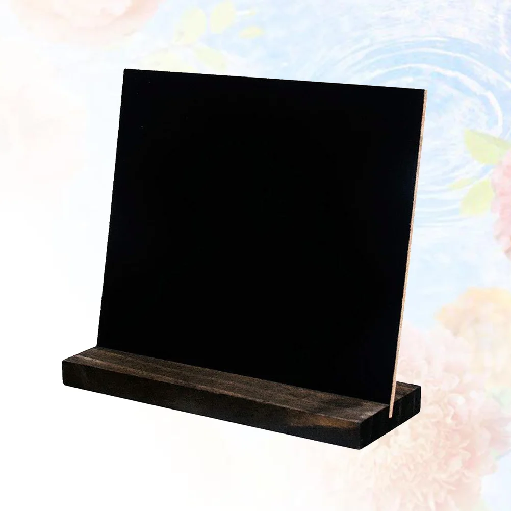 

1pc Mini Wooden Chalkboard DIY Vintage Blackboard Dining Table Decor Room Decoration for Home School