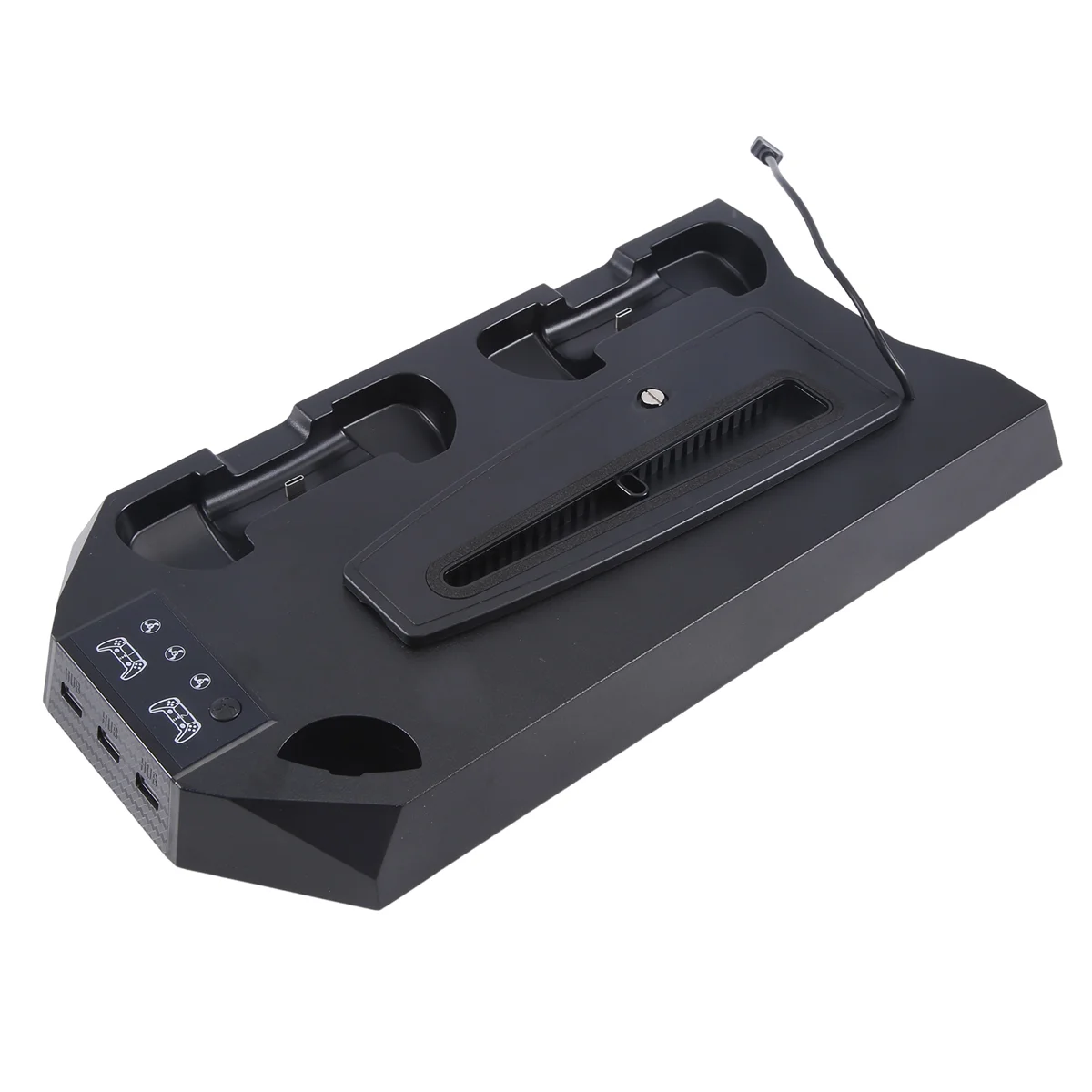 Подставка охлаждающая для PS5 Slim/PS5 ультратонкая многофункциональная док-станция