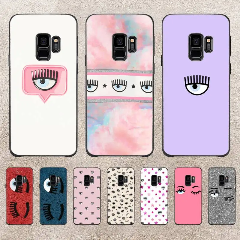 

YHot Ferragnie-s Eyes Phone Case For Samsung Galaxy A51 A50 A71 A21s A31 A41 A10 A20 A70 A30 A22 A02s A13 A53 5G Cover Coque