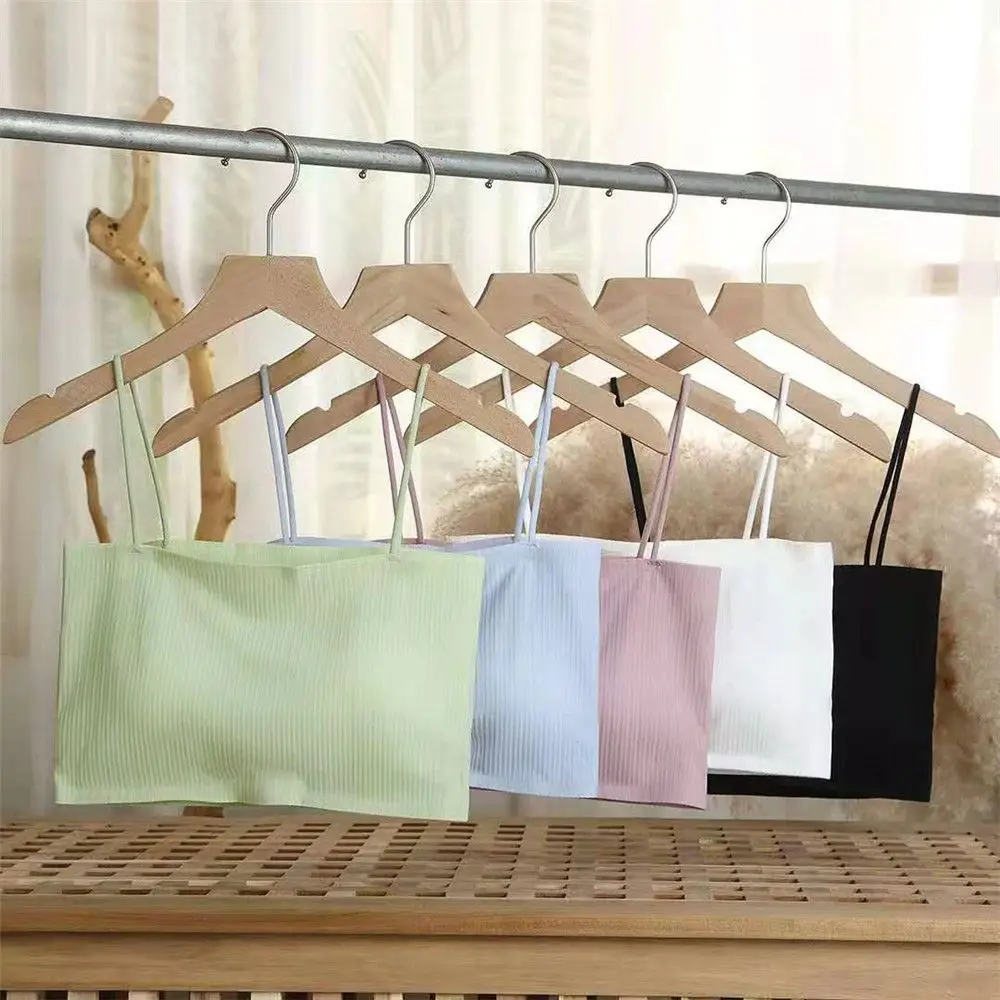 

Летний женский топ на бретельках, сексуальный бюстгальтер, топ, дышащее нижнее белье для груди, бесшовное нижнее белье из вискозы, женское н...