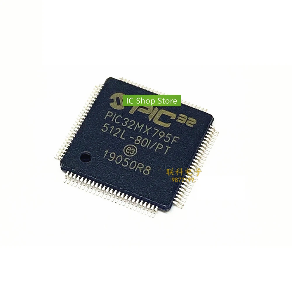 

PIC32MX795F512L-80I/PT TQFP-100