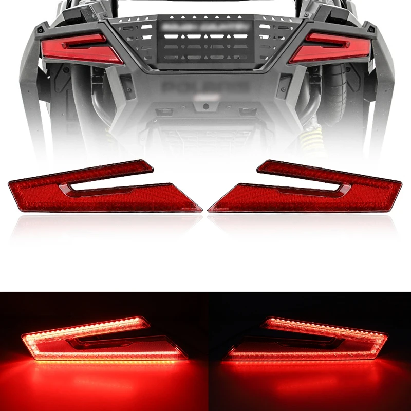 For Polaris RZR PRO XP XP4 2020 2021 Rear Lamp LED Tail Light Turn Signal Lights