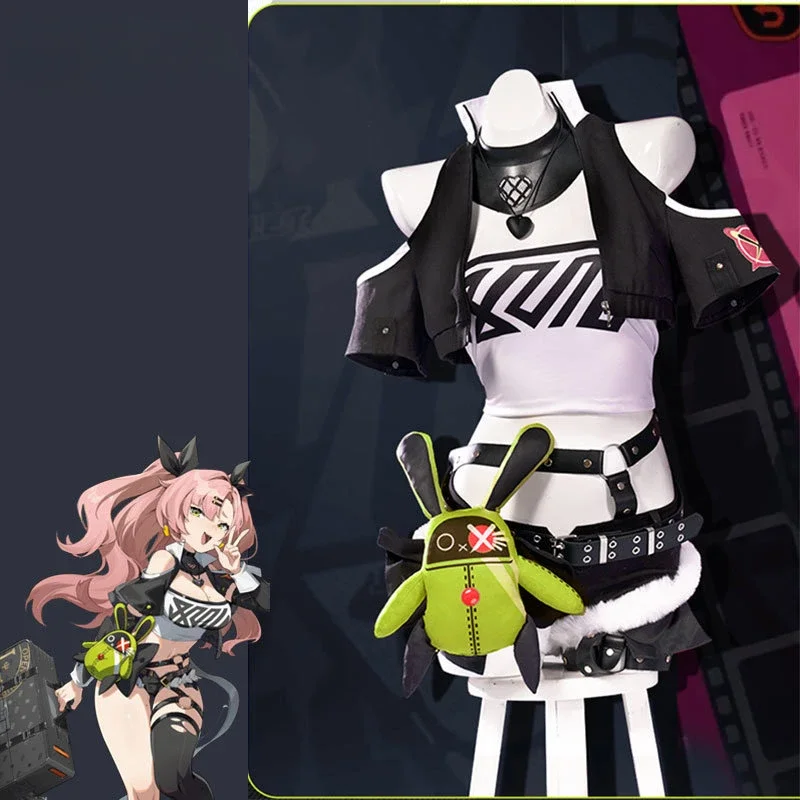 Игра Zenless Zone Zero Николь Демара Косплей Костюм Рождество Новый год вечерние костюмы