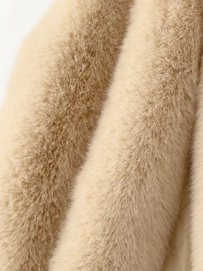 Environmental Protection Fur Vest Jacket Women Vest With 2022 Autumn Winter New Fashion western style fake fox hair vest