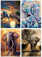 5d diamond painting elephant full square round diamond art for adults and kids embroidery diamond mosaic home decor