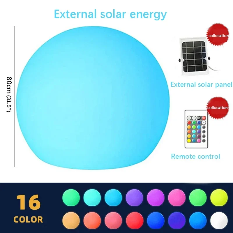 OUFULA Rechargeable LED Ball Lamp