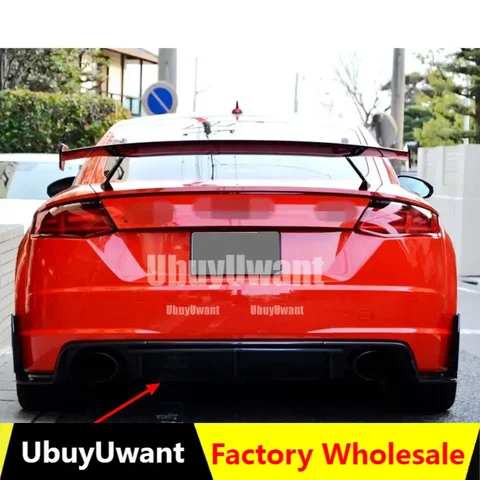 Задний бампер из углеродного волокна, диффузор, спойлер для Audi TT MK3 Standard 2015 2016 2017 2018, задний диффузор