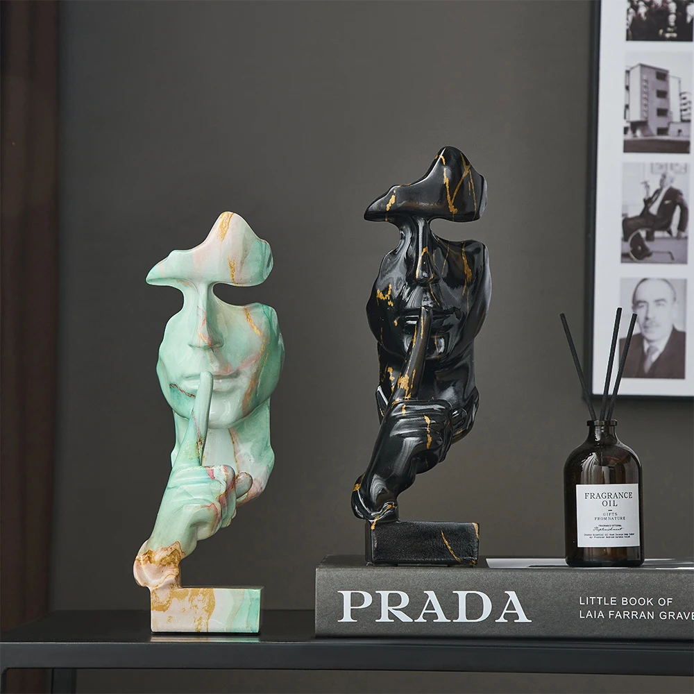 

Extravagance Face Ornaments Home Decorative Sculpture & Figurines European Humanoid Statue Living Room Bedroom Office Decoration