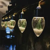 XIAOMI Battery Powered LED Snow Globe Bulb Fairy String Lights Party Xmas Tree Decor UK