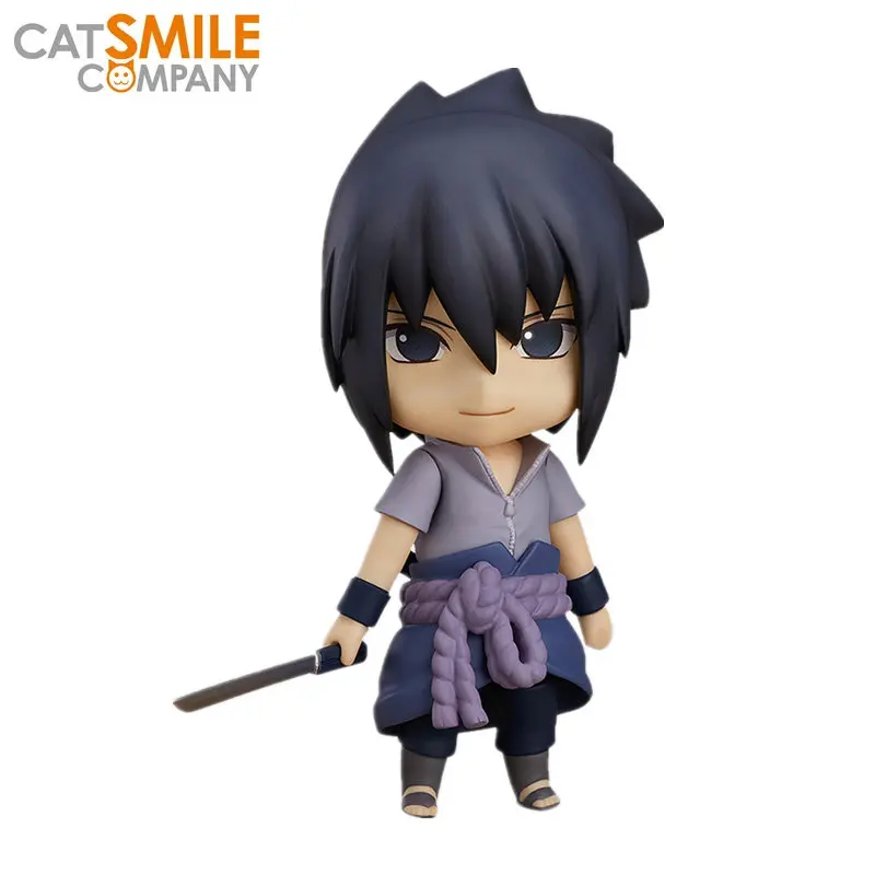 

GSC Nendoroid NARUTO Shippuden Uchiha Sasuke Q Ver.Action Figure Anime Model Doll Collectible Table Ornaments Toys Gifts