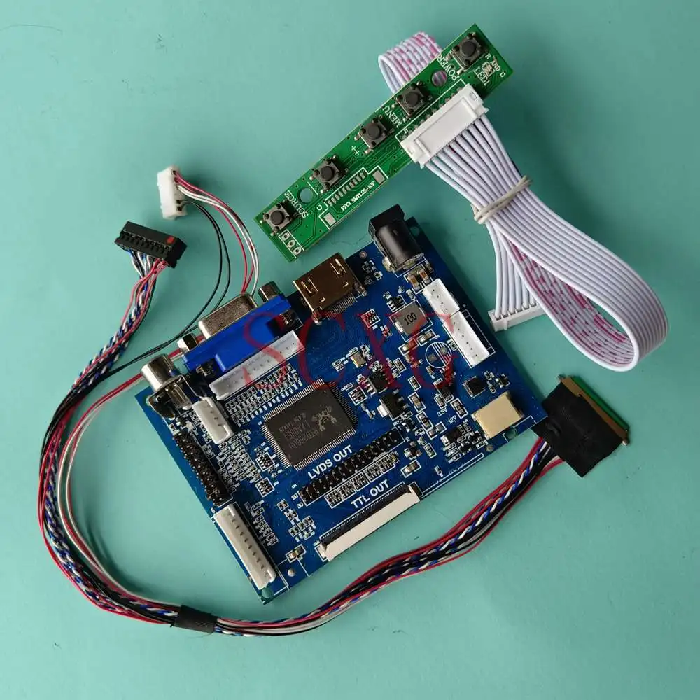 

Fit B156HW01 V6 2AV+VGA+HDMI-Compatible DIY Kit LVDS 40 Pin 1920*1080 Notebook 15.6" LCD Display Controller Board