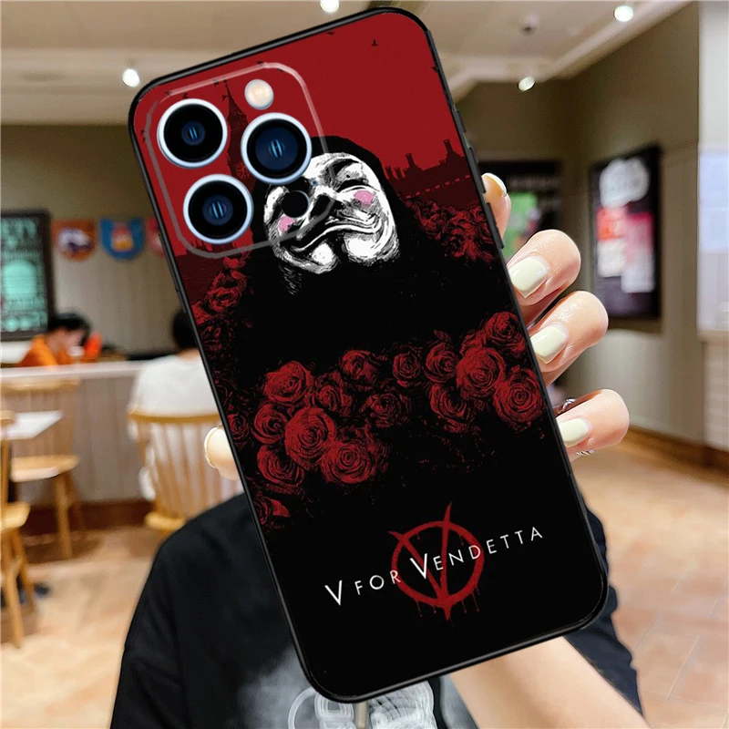 V Vendetta чехол для iPhone 12 Pro Max 13 Mini 11 XS X XR 6S 8 7 Plus SE 2020 Coque |