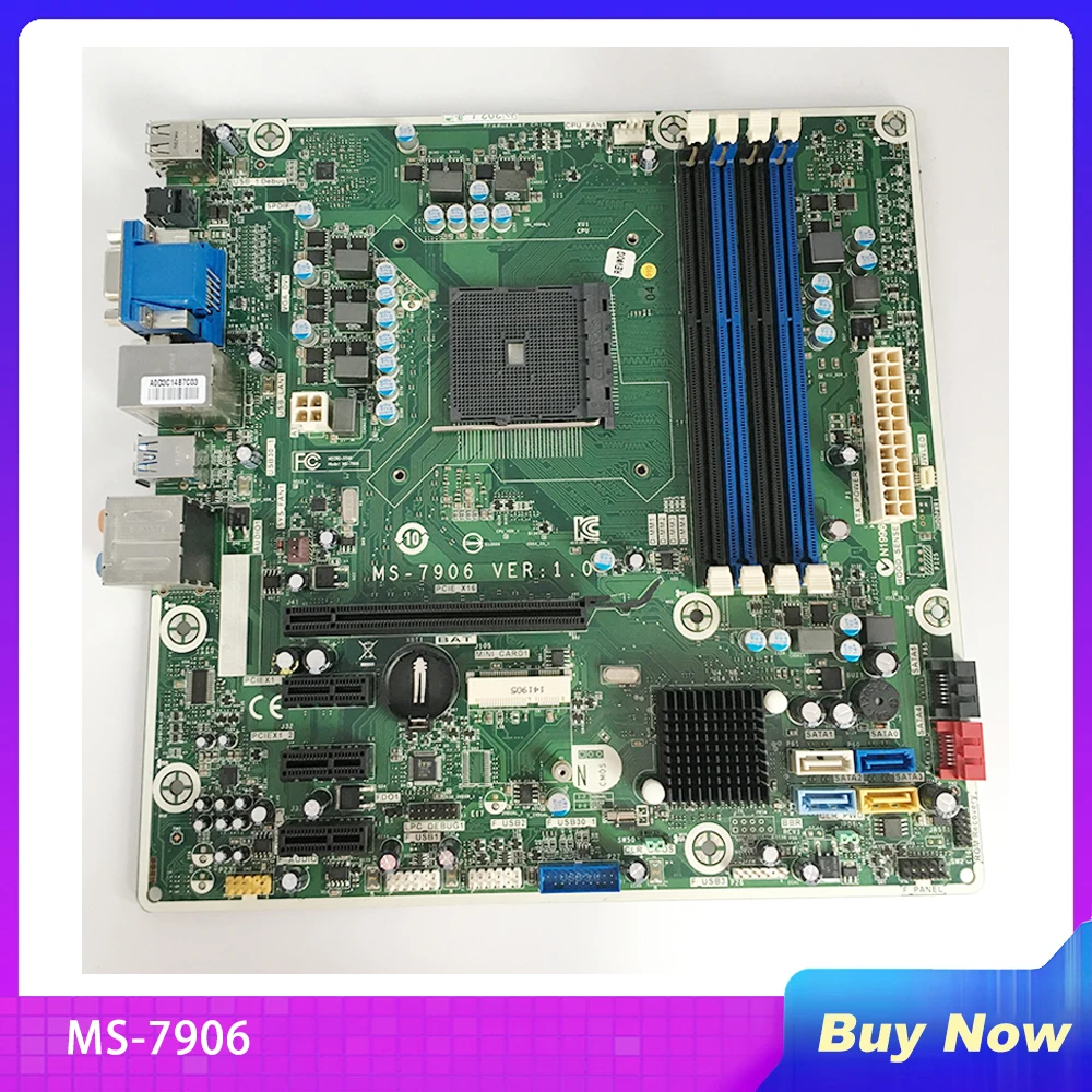 PC Desktop Motherboard For HP A88 FM2 MS-7906 747512-001 747512-501 808920-002 Fully Tested,High Quality