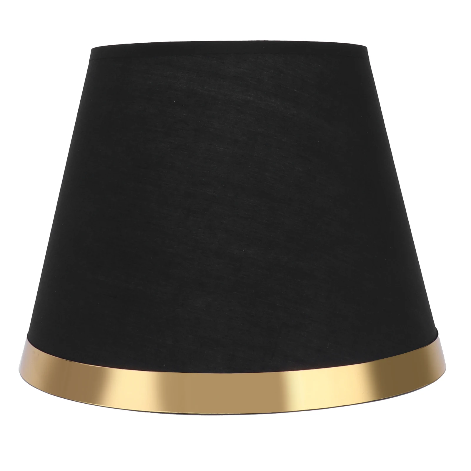 

Fabric Lamp Shade European Style Modern Lampshade for E27 Table Lamp Floor Light SuppliesPX125 Black