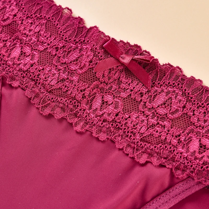 3PCS Sexy Fashion Women's Underwear Solid Color Breathable Panties Seamless Soft Lingerie Stretchy Cute Girls Underpants