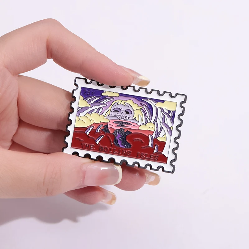 Масляная живопись художественный дизайн штамп Закладка эмалированные булавки