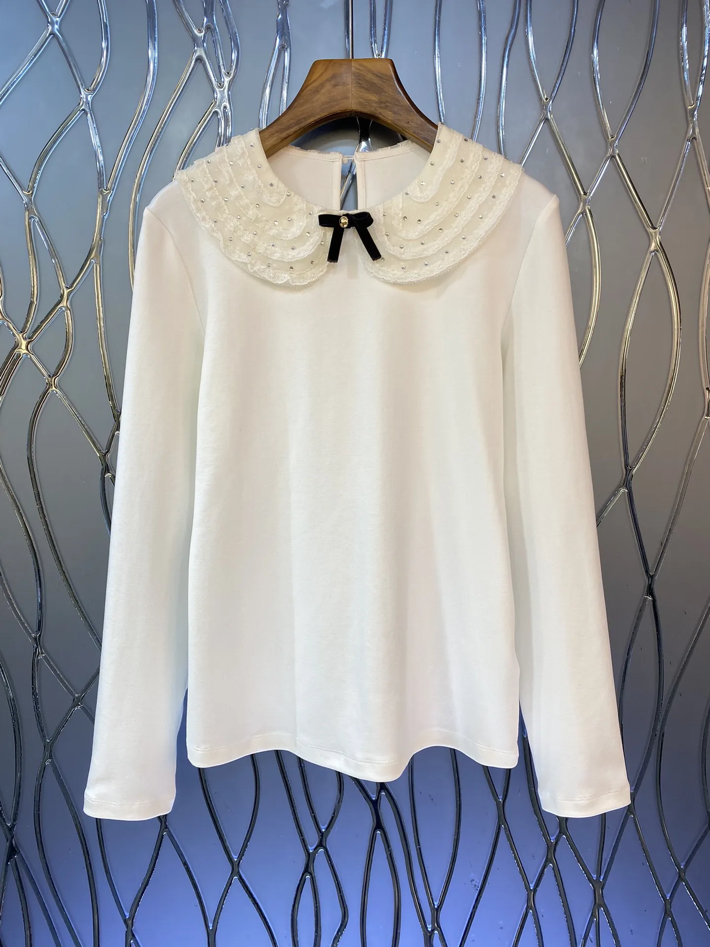 

2023 осень и ранняя зима модная новинка Женская одежда Col claudine top 0802