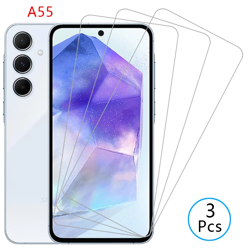 Защитное закаленное стекло для samsung galaxy a55 Защита экрана samsunga55 galaxya55 a 55 55a 4g