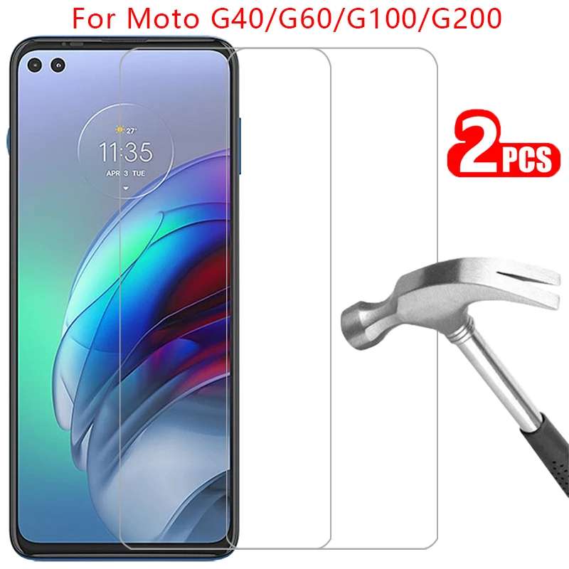 Защитное закаленное стекло для motorola moto g100 g200 g60 g60s g40