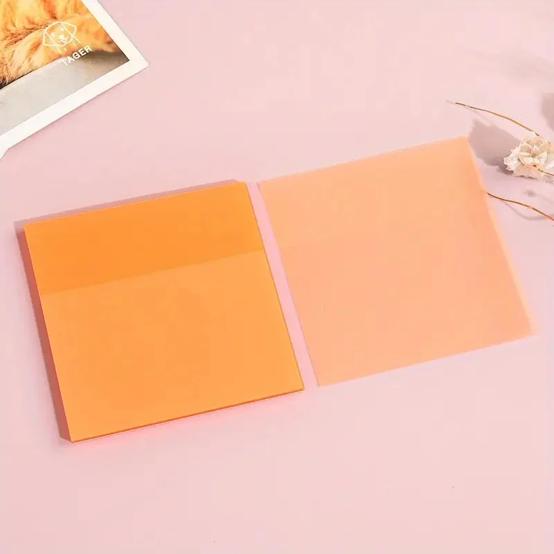 

Прозрачные водонепроницаемые стикеры 50 листов