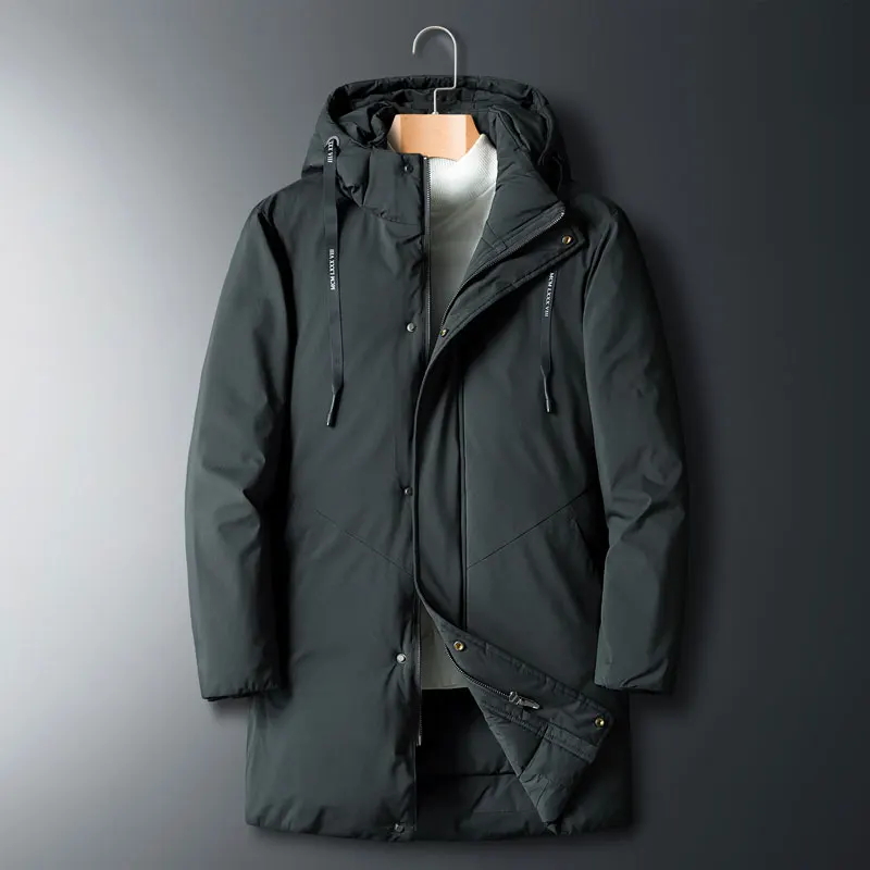Thick Down & Parka Coat Oversize 6XL 7XL 8XL 2020 Brand Keep Warm Winter Men's Black Blue Red  Padded Jacket