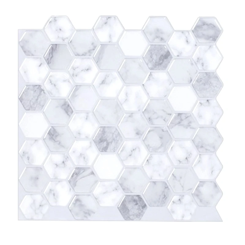 

Кухонная самоклеящаяся мозаичная Настенная Наклейка «Метро», самоклеящаяся виниловая плитка-наклейки