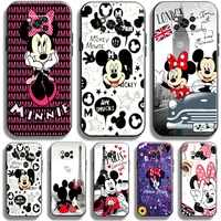 mickey minnie mouse cartoon phone case for xiaomi poco x3 pro nfc for poco x3 gt case soft carcasa funda coque