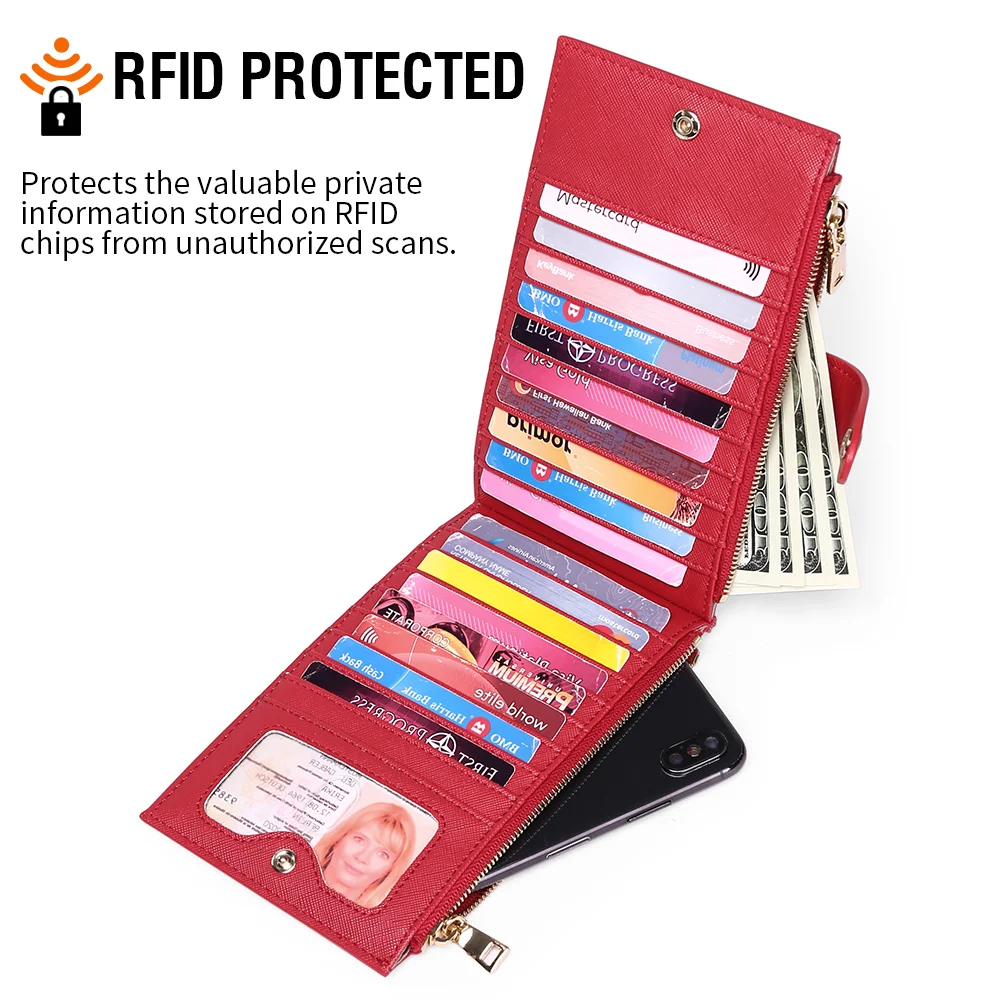 Fashion Women Wallet Zipper Top Quality Female Wallet Purse Multifunction Women's Purse Card Holder Money Bag Long Wallet