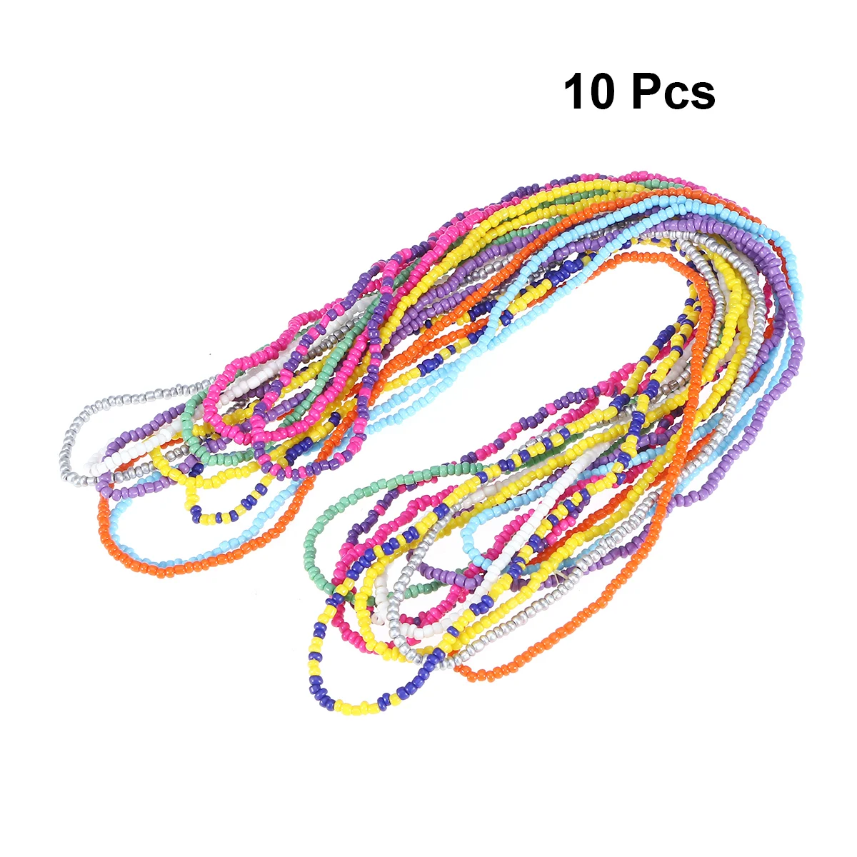 

10pcs Waist Chains Bead Fashion Belly Chain Body Belly Chain Accessory for Adults