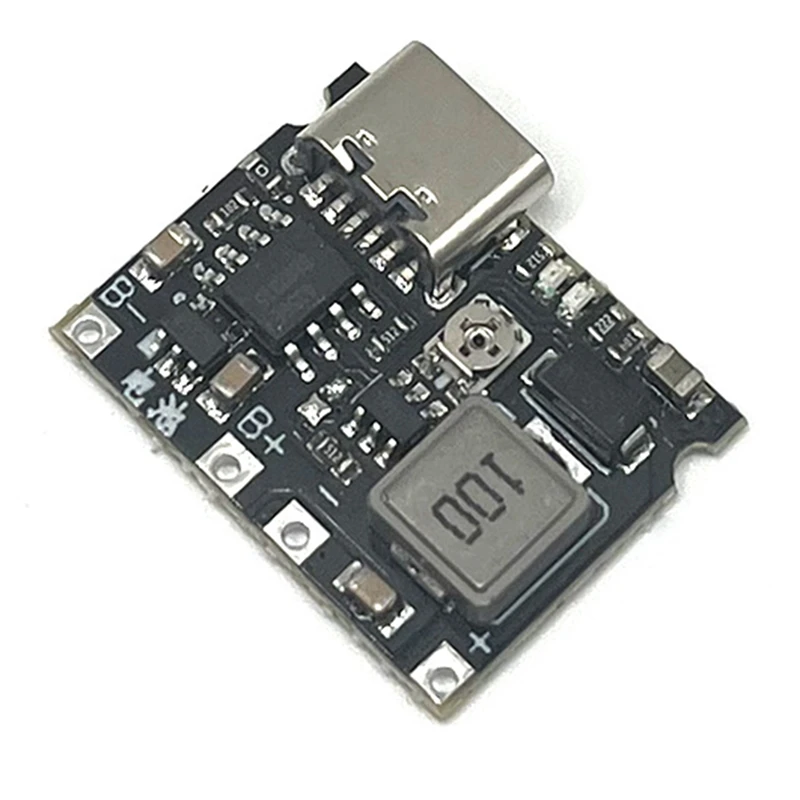 Плата зарядного устройства для литий-ионных аккумуляторов 10 18650 в 3 7 Тип C 2 А