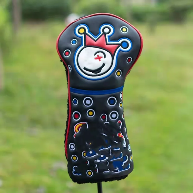 Головной убор для гольфа чехол головы клюшки водителя гибридный кожаный