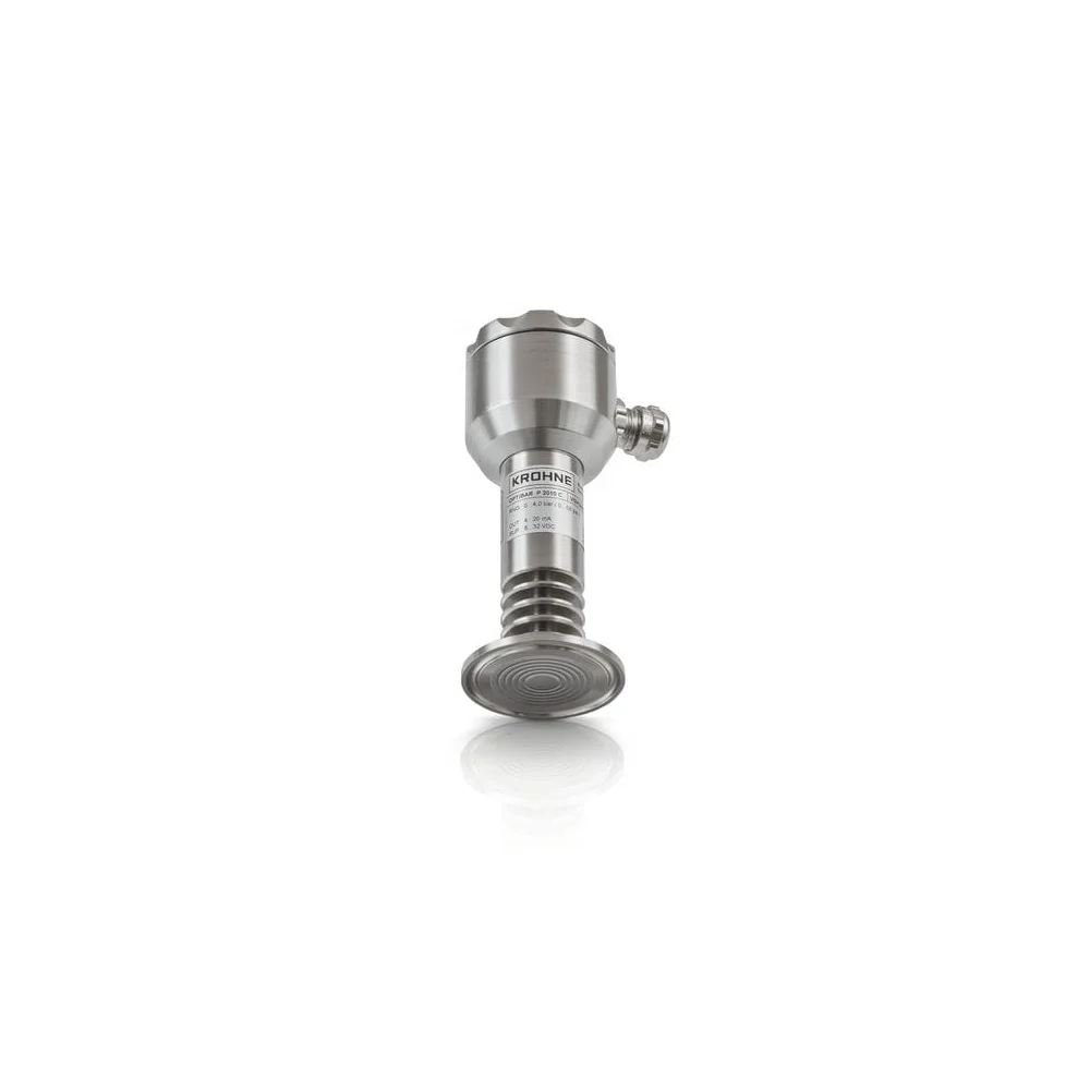 Новый трансмитер давления Krohne OPTIBAR P 2010. для гигиенических приложений и уровня.