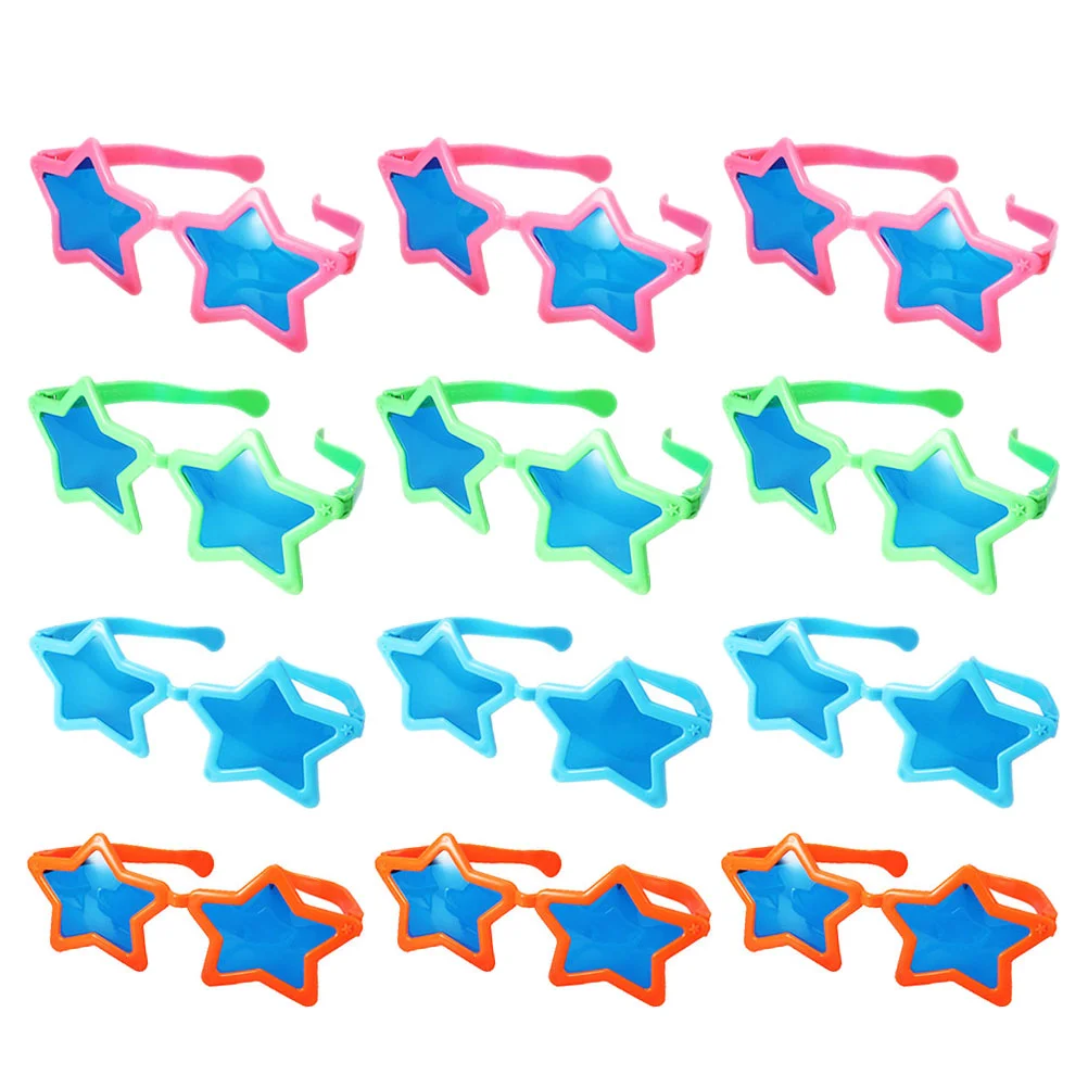 

20 шт., декоративные очки в вечерние звезд