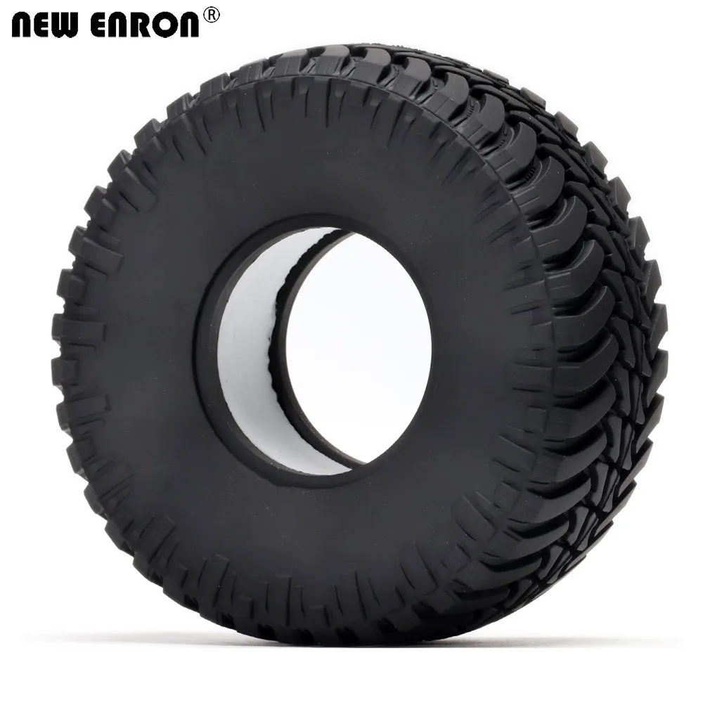 

NEW ENRON 2.2" Rubber 130MM Tyre Tires 4P For 1/10 RC CAR BEADLOCK Rock Crawler Traxxas TRX-4 Axial SCX10 SCX10 II YETI KM2 RR10