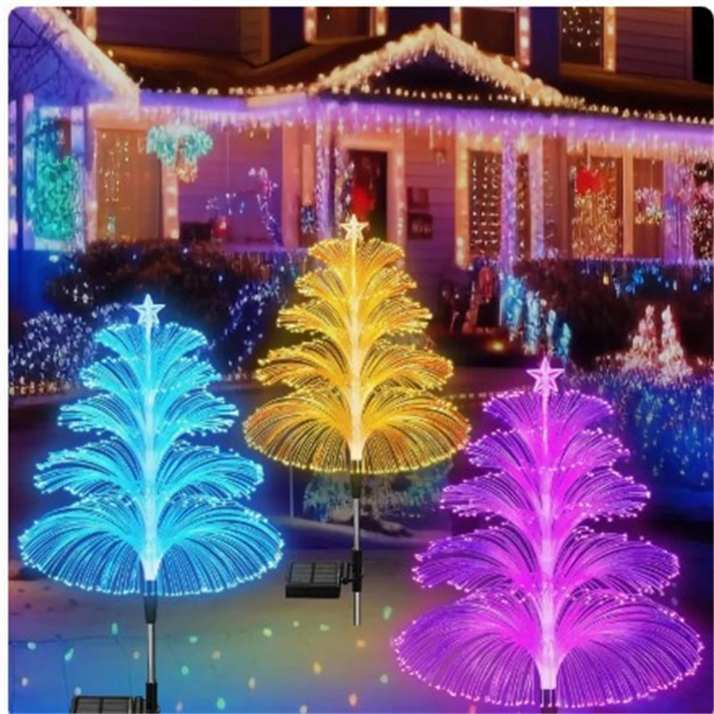 

Водонепроницаемые садовые фонари на солнечной батарее, украшение для улицы, меняющие цвет медузы, 7 цветов, для дорожек, патио, заднего двора