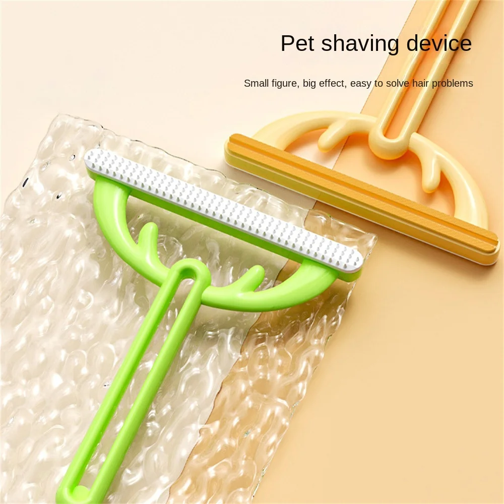 

Simple Design Hair Scraper Manual Portable Copper Brush Clothes Dog Hair Cat Hair Cleaning Portable Lint Remove Cleaning Tool