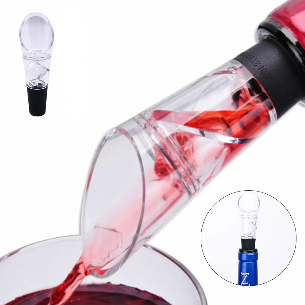

Acrylic wine decanter screw wine decanter quick decanter Mini Decanter