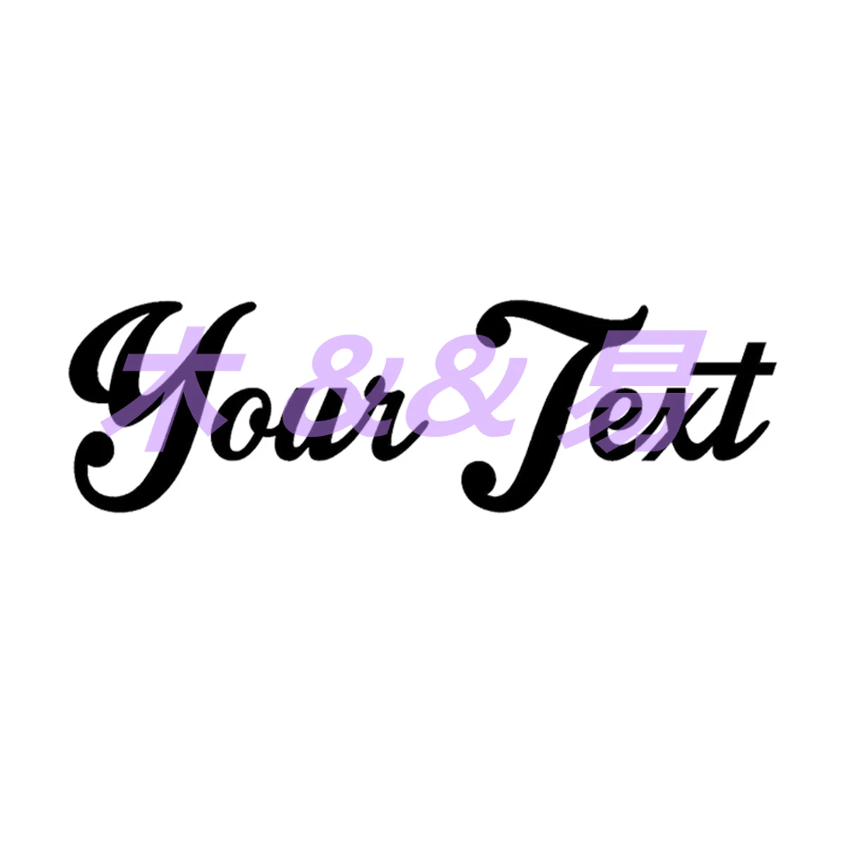 

Personality Color Picture Your Text Vinyl Decal Sticker Car Window Bumper CUSTOM Personalized Lettering Car Accessories PVC