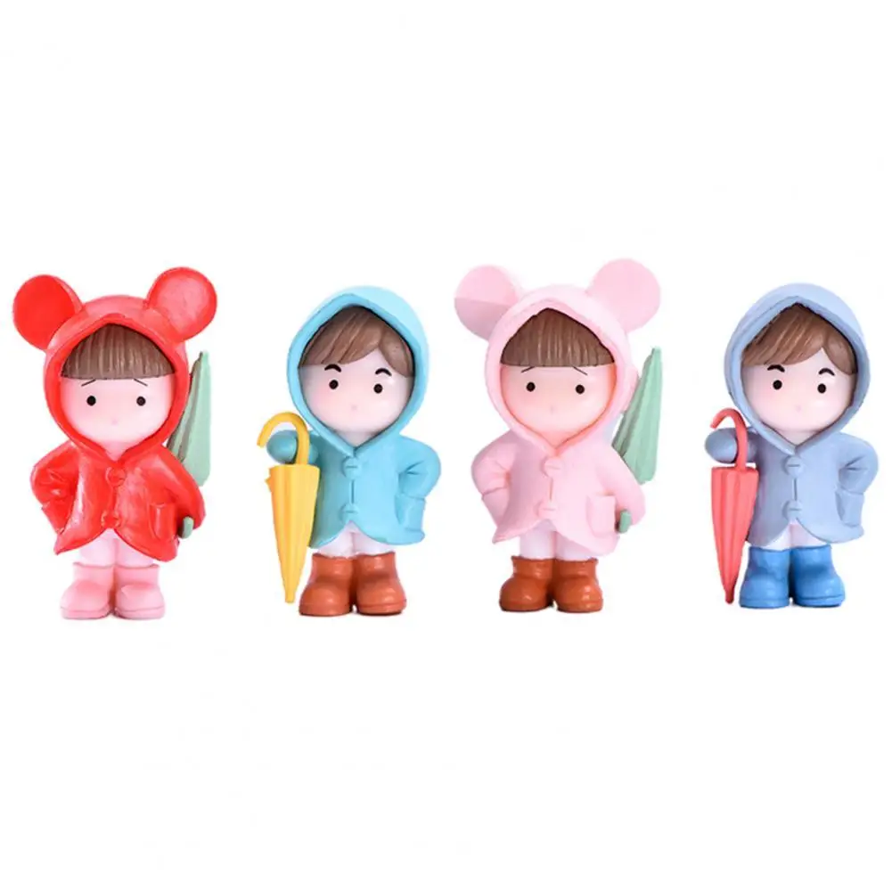 

Exquisite Sweet Expression Decorative Vivid Small Boy Girl Statue for Gifts
