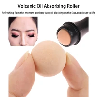 1pc facial oil absorbing roller ball volcanic stone ball oil removing oil control rolling stone 21mm face cleaning tool