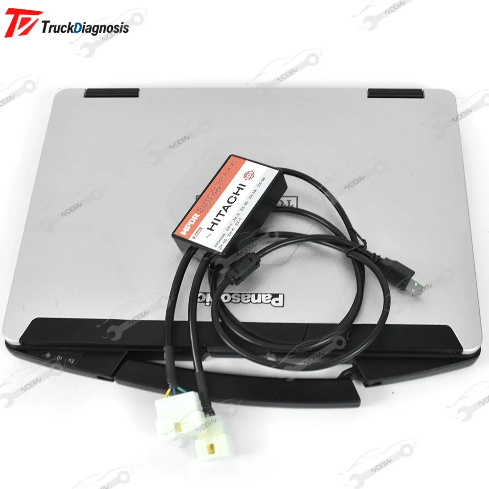 Сканер для диагностики экскаватора Hitachi с программным обеспечением mpdr 3 9 и