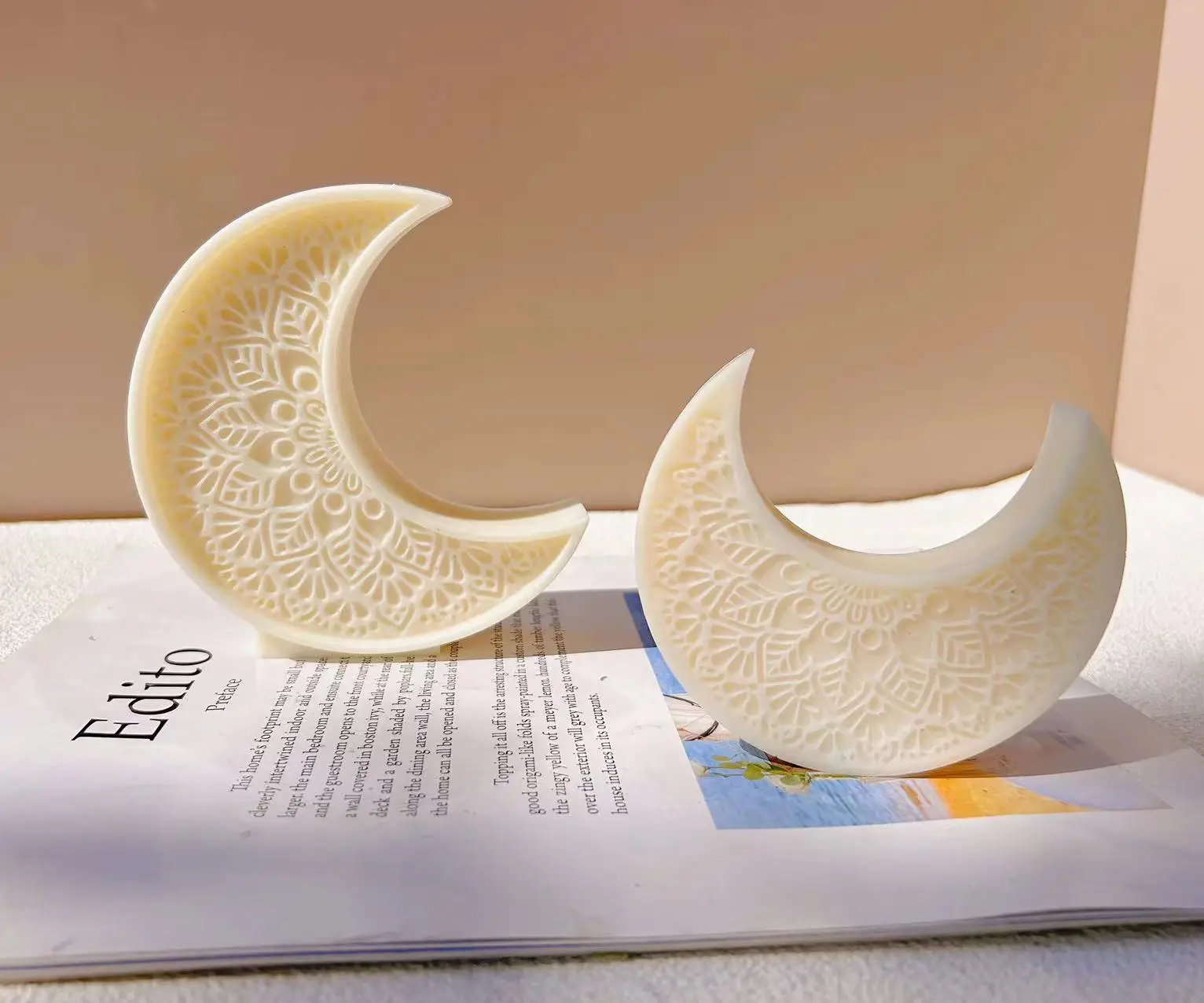 Силиконовая форма для свечей