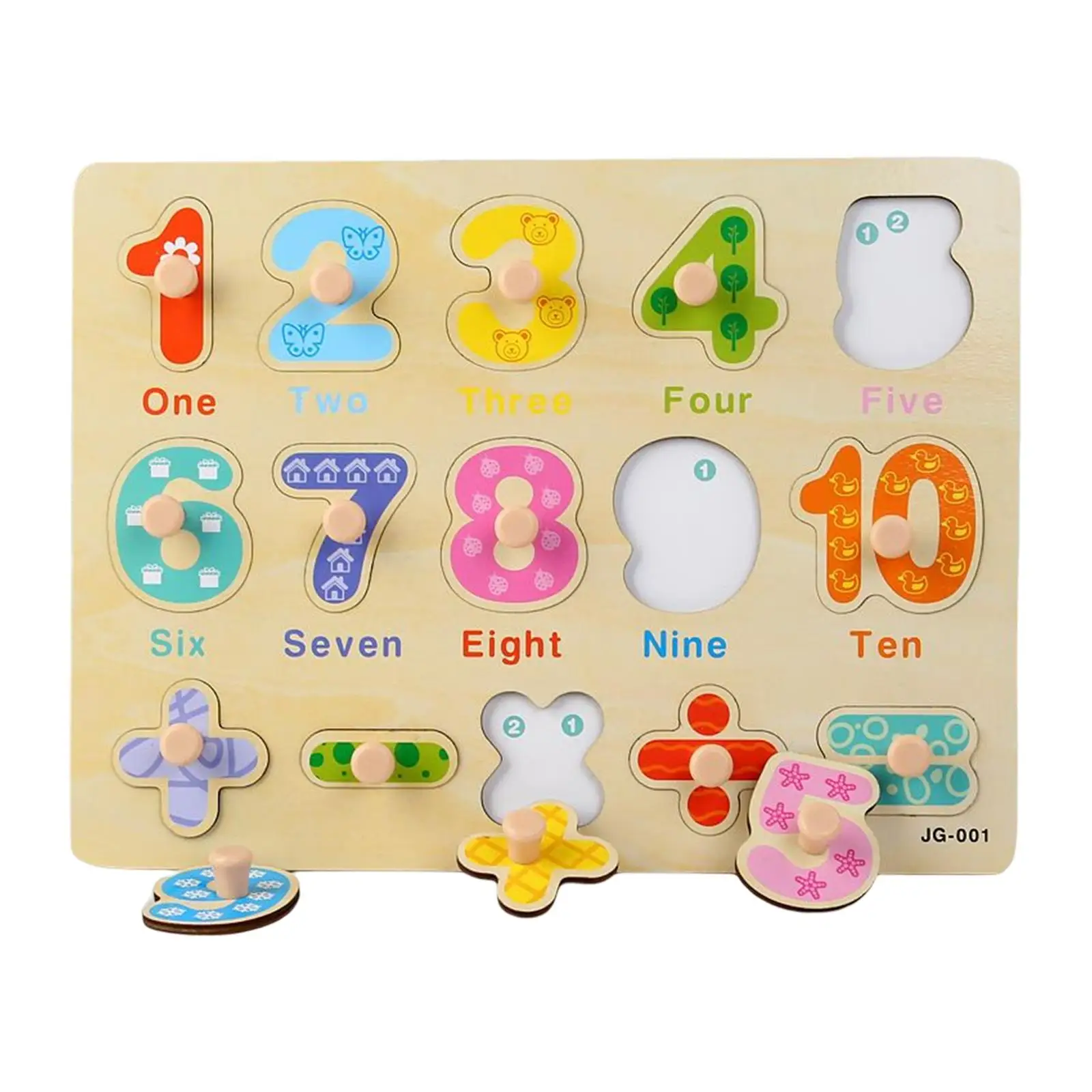 

Jigsaw Puzzle Early Learning Preschool Educational Activity Matching Game for 4 5 6 Year Old